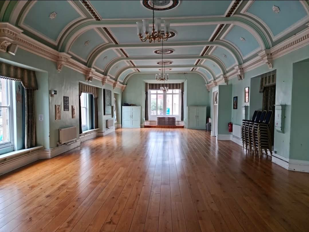 The Main Hall looking towards the bay window