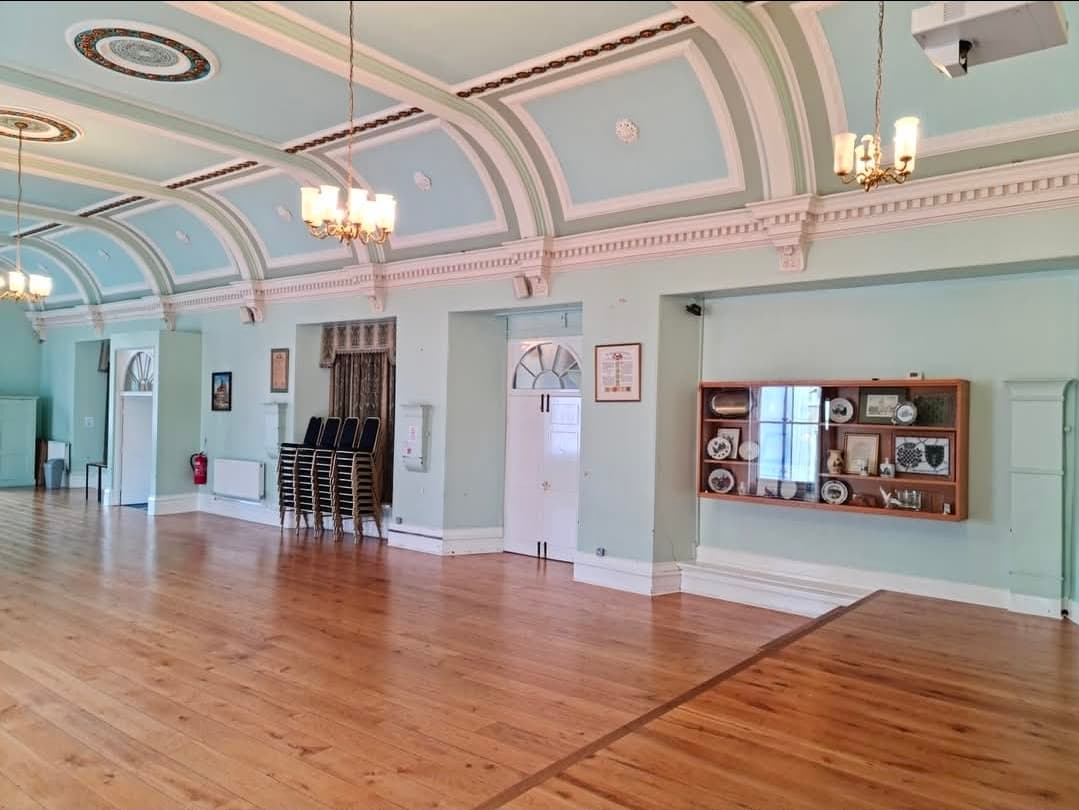 Heritage display cabinet in the Main Hall