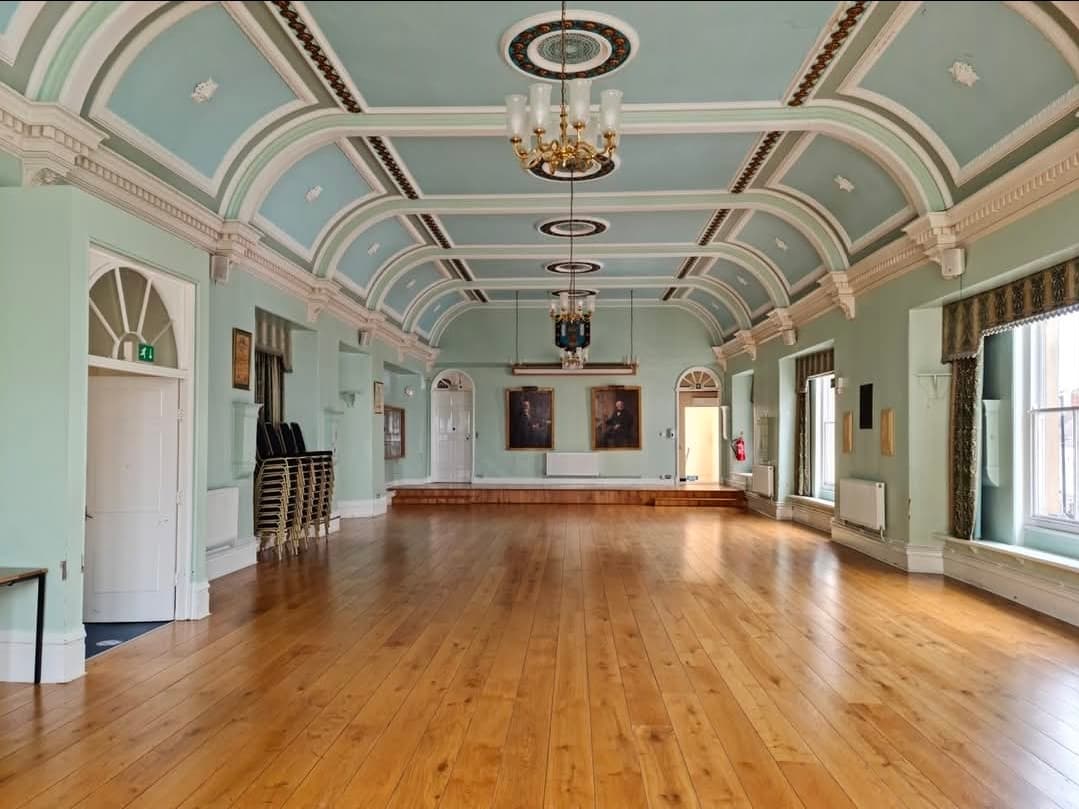 The Main Hall at Evesham Town Hall